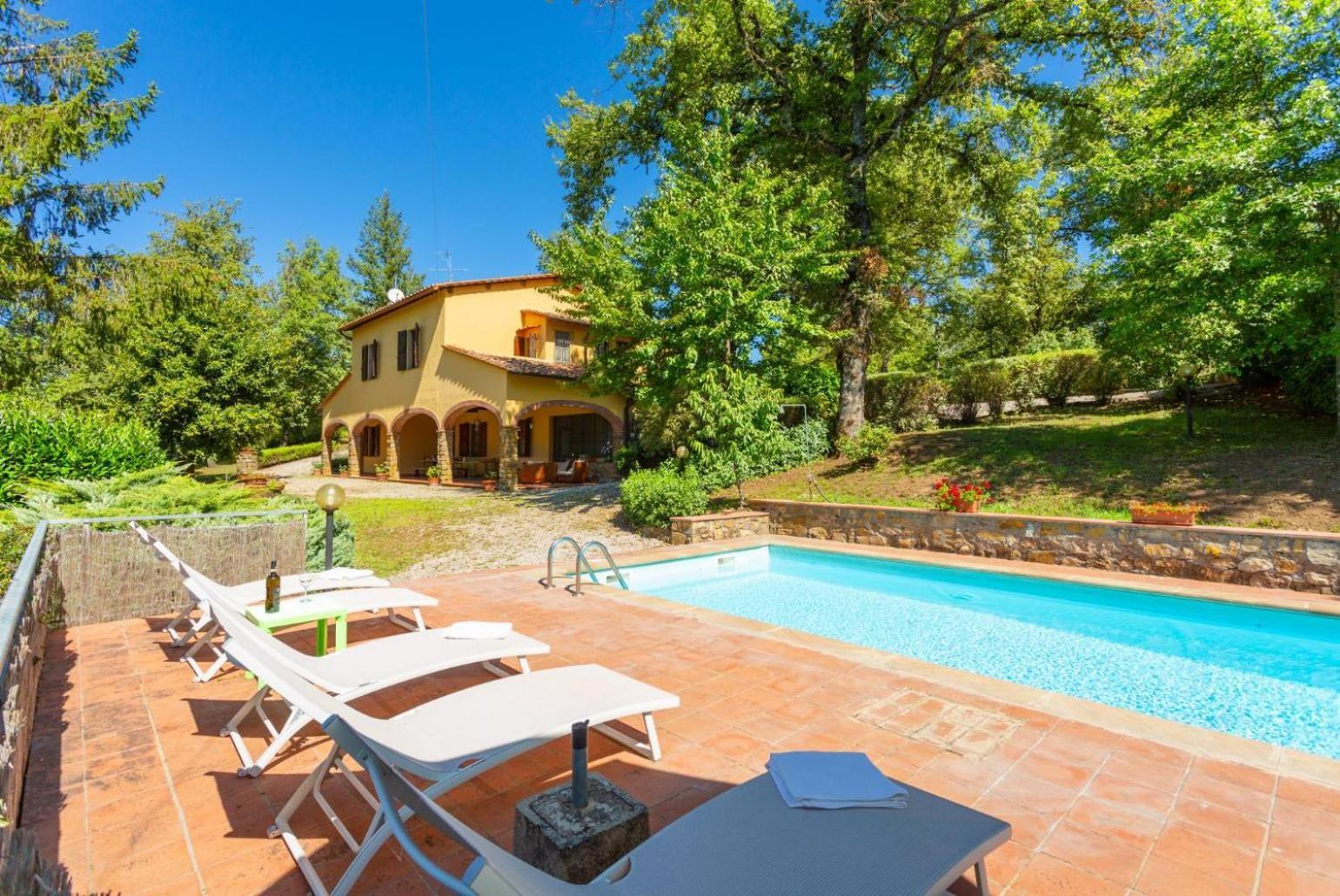 Villa Casa Al Sole Сиена Екстериор снимка