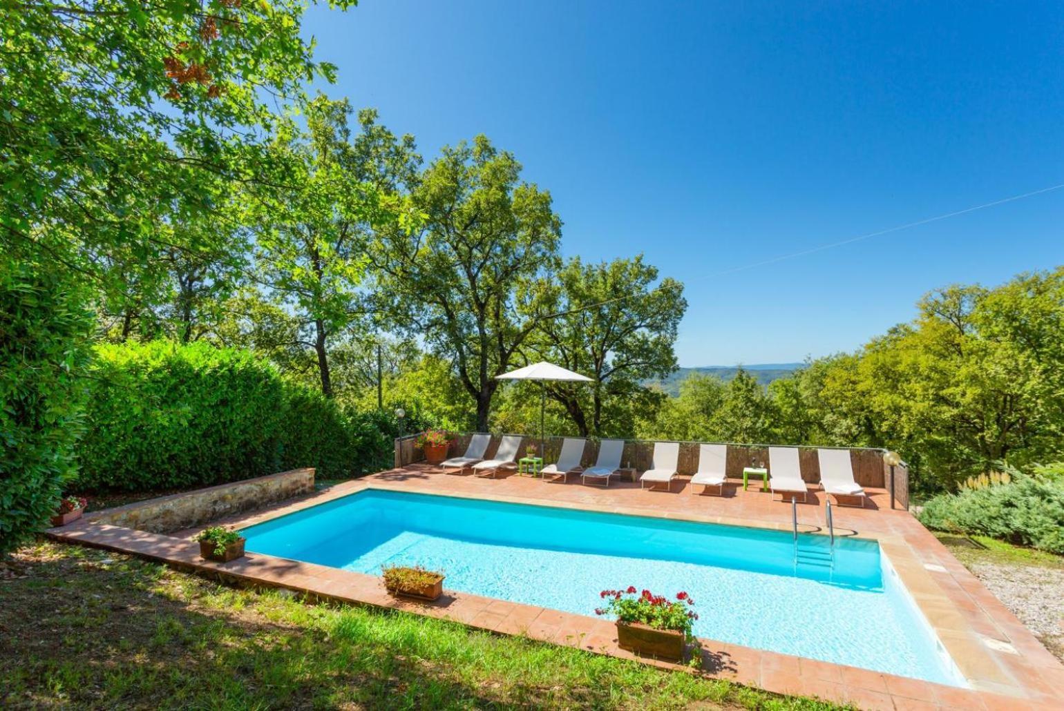 Villa Casa Al Sole Сиена Екстериор снимка